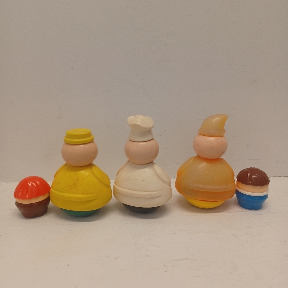 Vintage Fisher Price 3 Men In A Tub Little Tikes Toddle Tots Kids Toy Lot - Picture 3 of 7